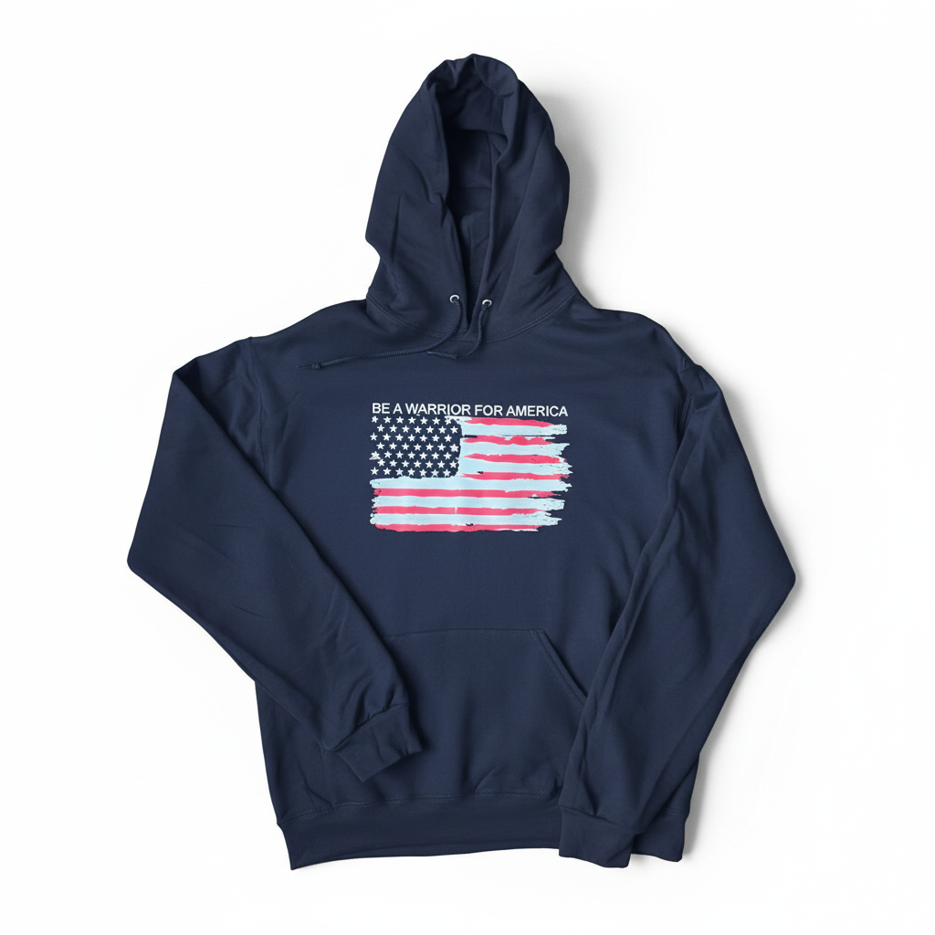 Be A Warrior For America Hoodie