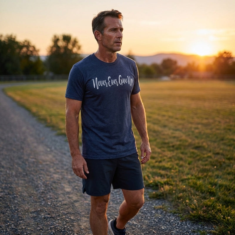 Never Ever Give Up T-Shirt